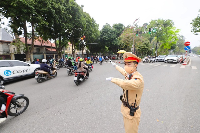 Đảm bảo trật tự, an toàn giao thông phục vụ SEA Games 31 - Ảnh 1.