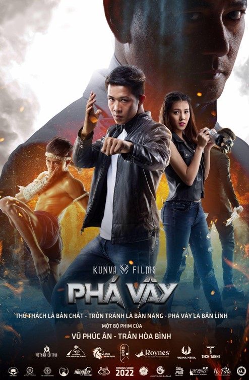 Dàn diễn viên xuất hiện bí ẩn trên teaser poster phim điện ảnh Phá Vây - Ảnh 1.