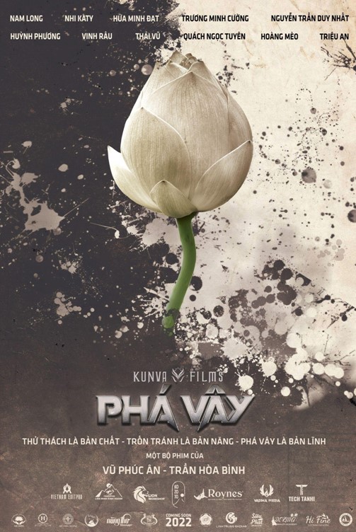 Dàn diễn viên xuất hiện bí ẩn trên teaser poster phim điện ảnh Phá Vây - Ảnh 2.