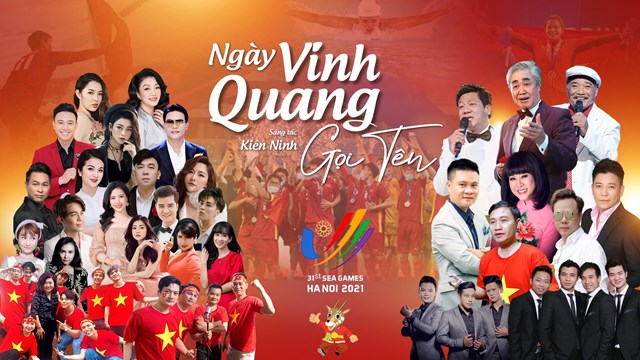 SEA Games 31: 50 ca sĩ, nhạc sĩ cổ vũ đoàn thể thao Việt Nam với Ngày vinh quang gọi tên - Ảnh 1.