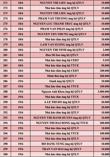 Quỹ Tấm lòng Việt: Danh sách ủng hộ tuần 3 tháng 6/2022 - Ảnh 10.
