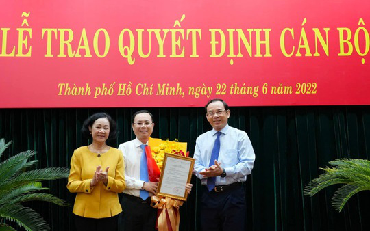 TP Hồ Ch&iacute; Minh c&oacute; t&acirc;n Ph&oacute; B&iacute; thư Th&agrave;nh ủy - Ảnh 1.