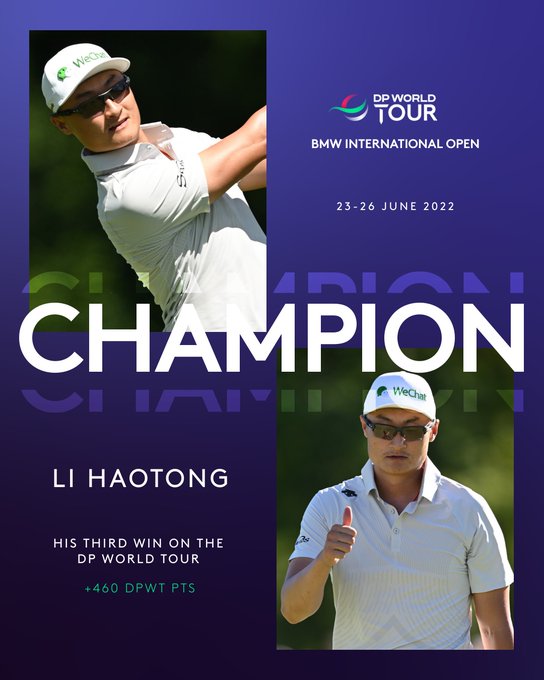 Li Hao Tong vô địch giải golf BMW International mở rộng - Ảnh 1.