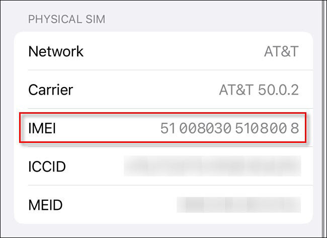 C&aacute;ch kiểm tra số IMEI của iPhone - Ảnh 5.