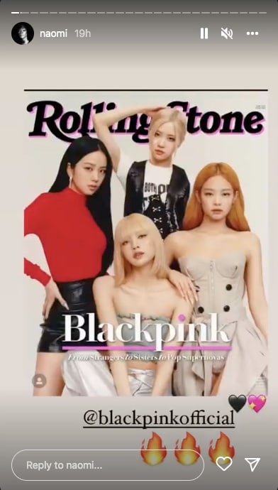 Siêu mẫu Naomi Campbell công khai ủng hộ BLACKPINK - Ảnh 1. Siêu mẫu Naomi Campbell công khai ủng hộ BLACKPINK - Ảnh 1.