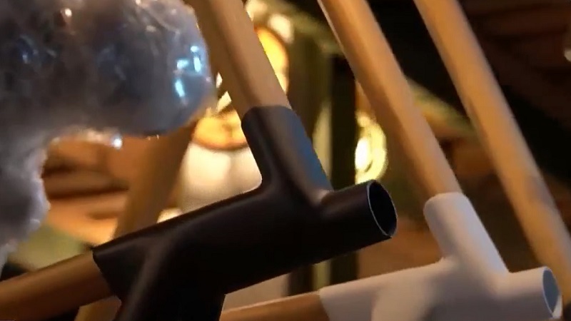 Xe đạp tre của một nghệ nhân đồ gỗ Indonesia - Ảnh 2. Xe đạp tre của một nghệ nhân đồ gỗ Indonesia - Ảnh 2.