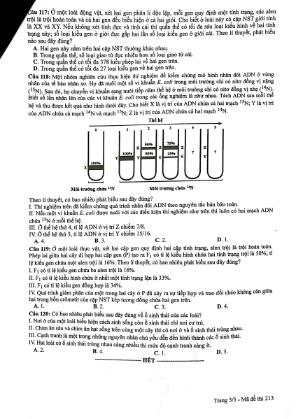 Đề thi môn Sinh học kỳ thi tốt nghiệp THPT 2022 - Ảnh 8.
