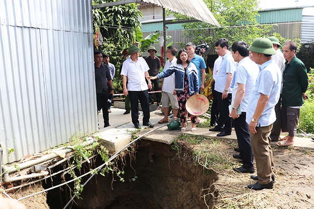 Đã tìm ra nguyên nhân gây sụt lún đất, đứt gãy nhà cửa tại Quỳ Hợp (Nghệ An) - Ảnh 2.