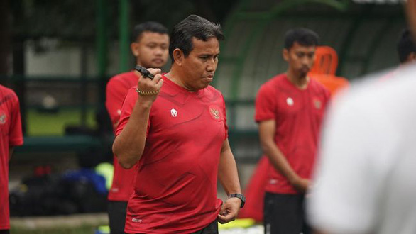 HLV U16 Indonesia tự tin sẽ thắng U16 Việt Nam ở chung kết - Ảnh 1. HLV U16 Indonesia tự tin sẽ thắng U16 Việt Nam ở chung kết - Ảnh 1.