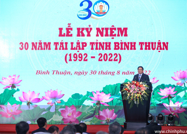 Bình Thuận biến khó khăn thành lợi thế, biến thách thức thành cơ hội để phát triển vượt bậc - Ảnh 1.