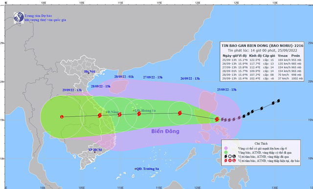 Bão Noru giật trên cấp 17, thành lập ngay các đoàn công tác ứng phó - Ảnh 2.