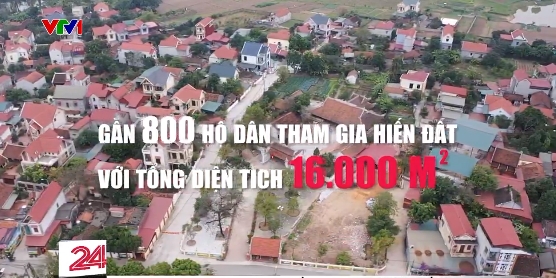 Đổi thay từ những con đường do người dân hiến đất - Ảnh 1. Đổi thay từ những con đường do người dân hiến đất - Ảnh 1.