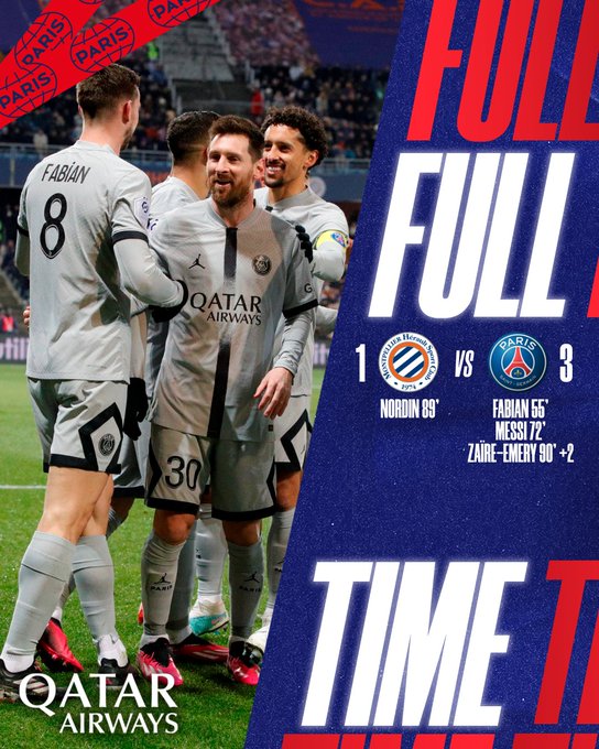 Messi lập công, PSG thắng thuyết phục trước Montpellier - Ảnh 1. Messi lập công, PSG thắng thuyết phục trước Montpellier - Ảnh 1.