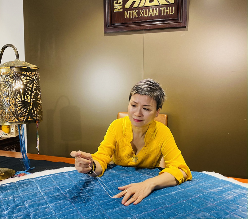 NTK Xuân Thu: Văn hóa truyền thống rộng lớn, bơi mãi không bao giờ hết - Ảnh 4. NTK Xuân Thu: Văn hóa truyền thống rộng lớn, bơi mãi không bao giờ hết - Ảnh 4.