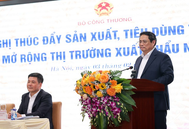 Thủ tướng: Thúc đẩy sản xuất, tiêu dùng trong nước và mở rộng thị trường xuất khẩu; tự cường, tự chủ trong lĩnh vực công nghiệp - Ảnh 7.