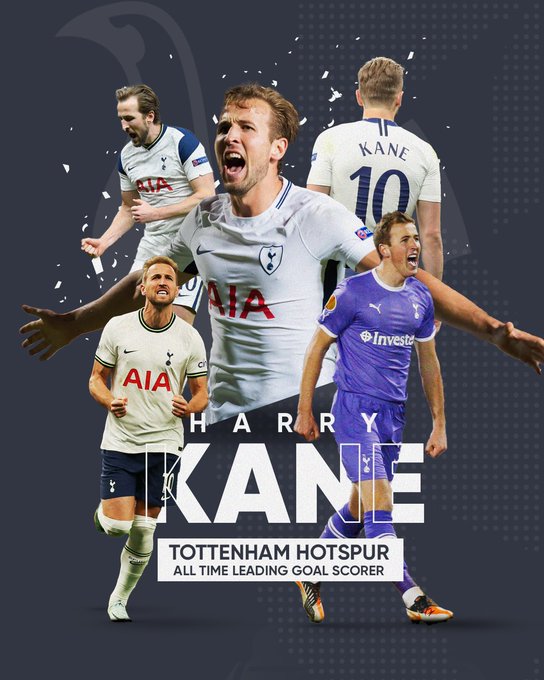 Harry Kane xô đổ kỷ lục ghi bàn tồn tại suốt 53 năm tại Tottenham - Ảnh 1.