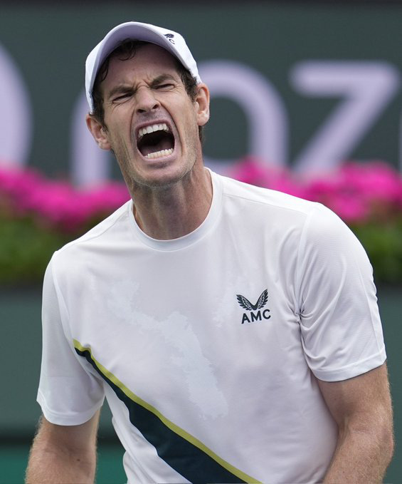 Diễn biến vòng 1 Miami mở rộng 2023: Gael Monfils chia tay vì chấn thương, Andy Murray bị loại   - Ảnh 1.