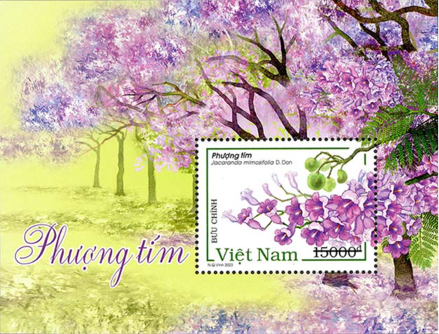 Ph&aacute;t h&agrave;nh bộ tem &ldquo;Phượng t&iacute;m&rdquo; - Ảnh 1.