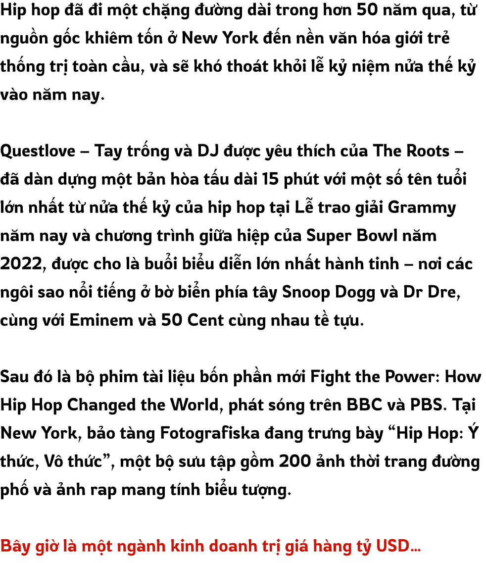 50 năm lịch sử và cách Hip Hop trở thành nguồn ảnh hưởng lớn đến thời trang cao cấp - Ảnh 1.