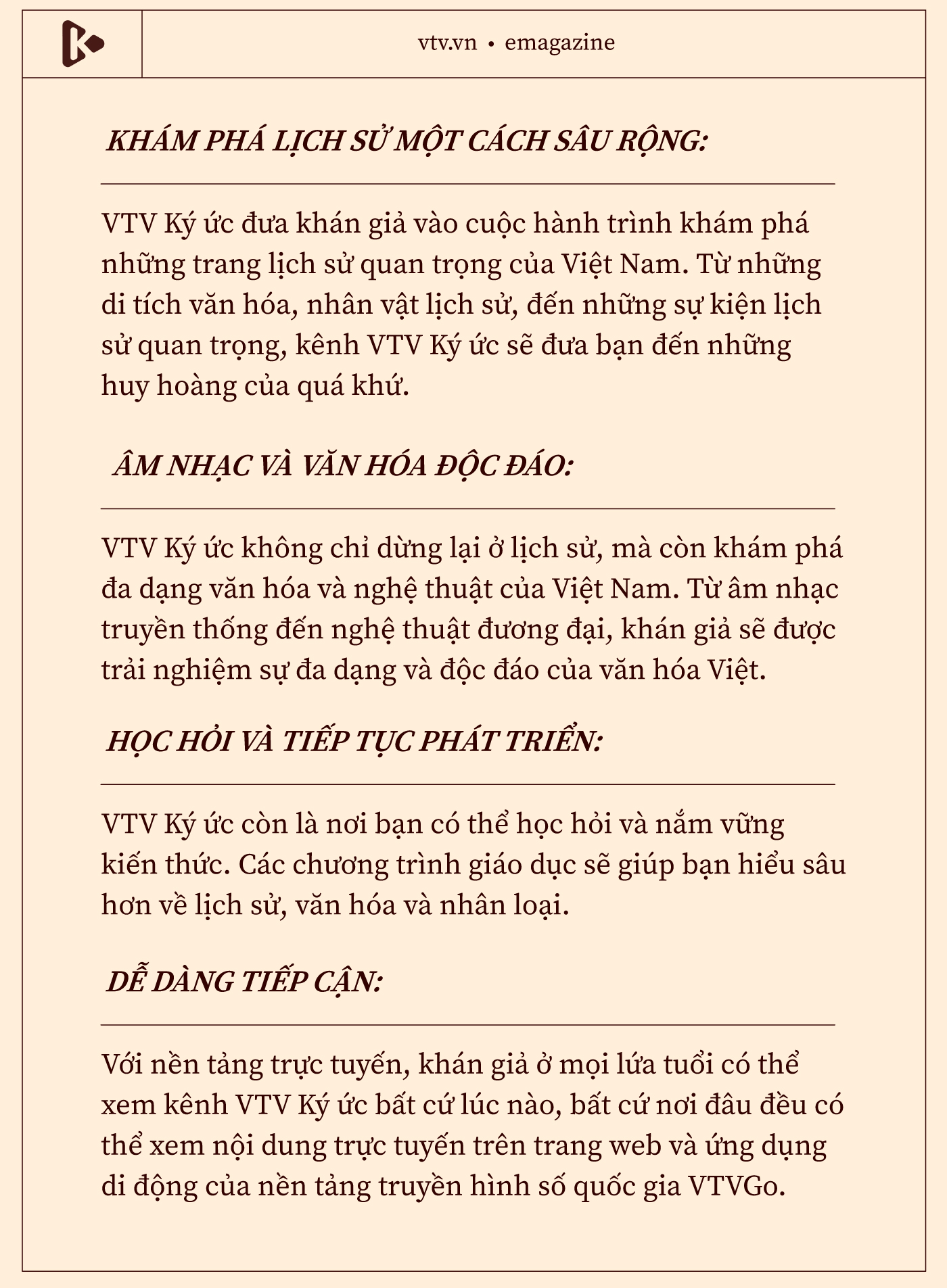 VTV Ký ức - “Chiếc áo mới” cho những ký ức thanh xuân - Ảnh 8.