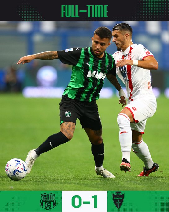 Sassuolo để thua tối thiểu trước Monza ngay trên sân nhà - Ảnh 1.