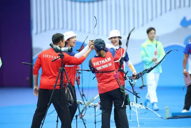 Bắn cung Việt Nam tuột huy chương ASIAD 19 - Ảnh 1.