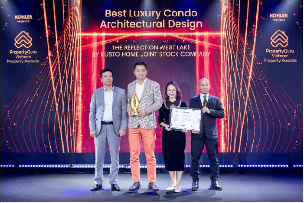 Cú đúp giải thưởng của Kusto Home tại Vietnam Property Awards 2023 với The Reflection West Lake - Ảnh 2.
