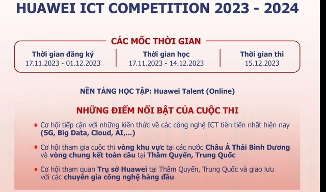 Tìm kiếm sinh viên xuất sắc tham gia cuộc thi công nghệ toàn cầu - Ảnh 1.