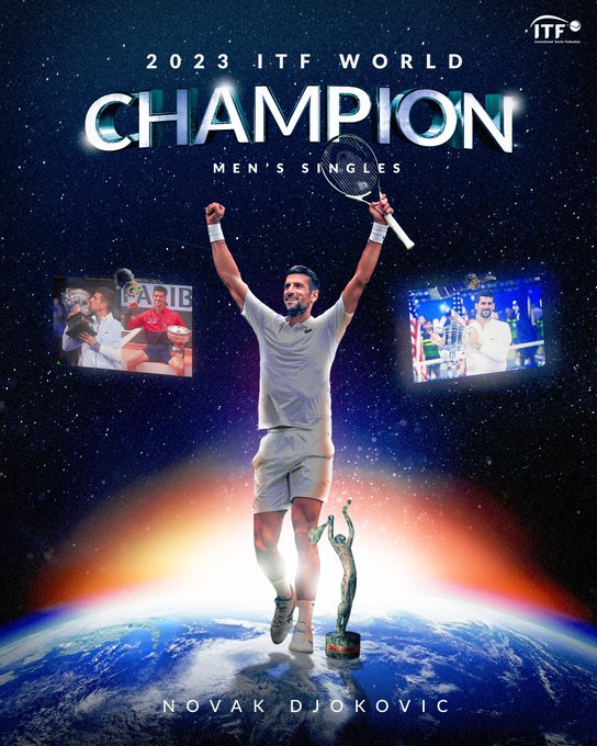 Novak Djokovic giành giải thưởng ITF World Champions - Ảnh 1.