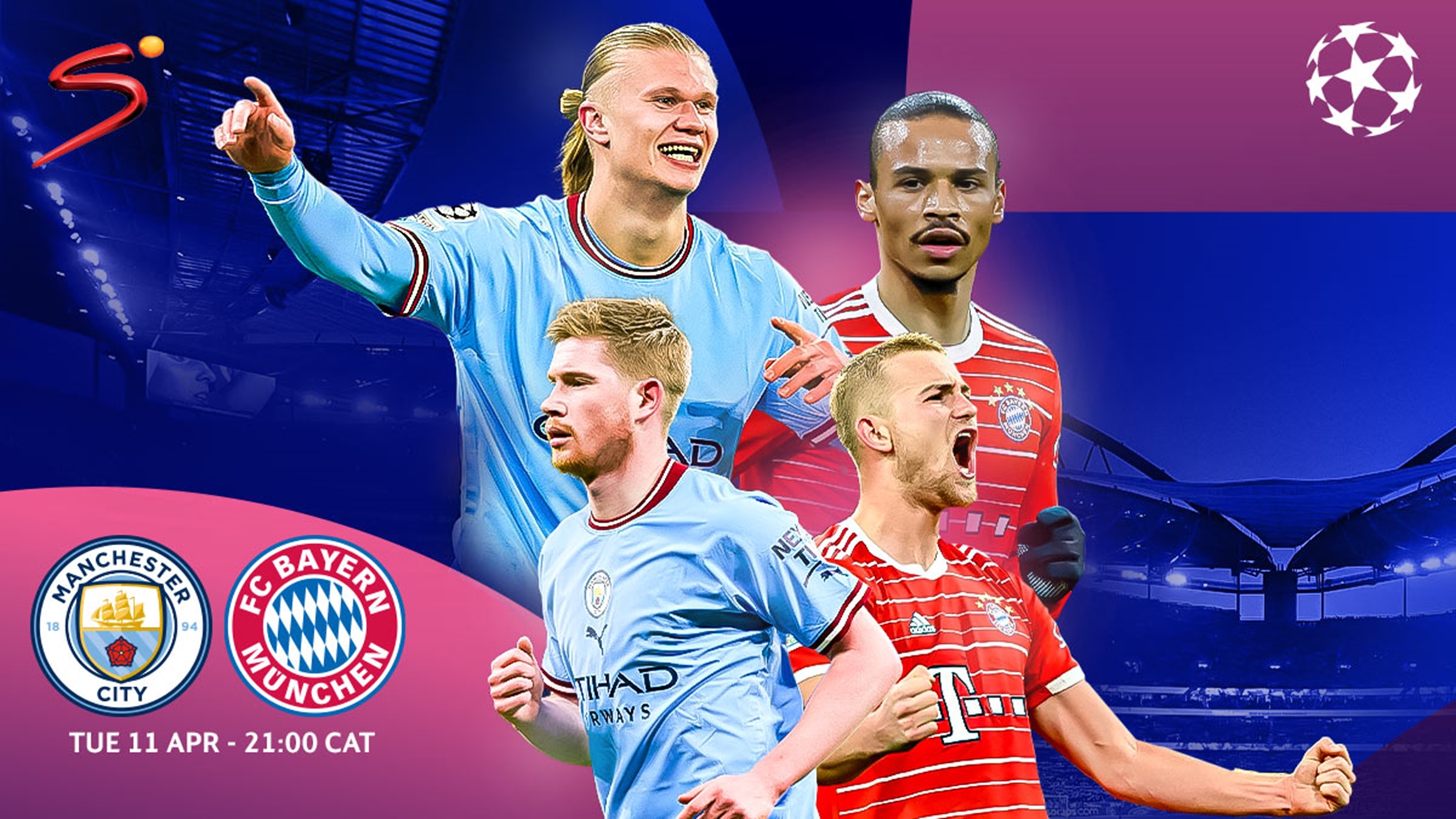FC Bayern vs Manchester City Tシャツ FC Bayern vs Man City 2023 Tシャツ FC Bayern vs Manchester City T