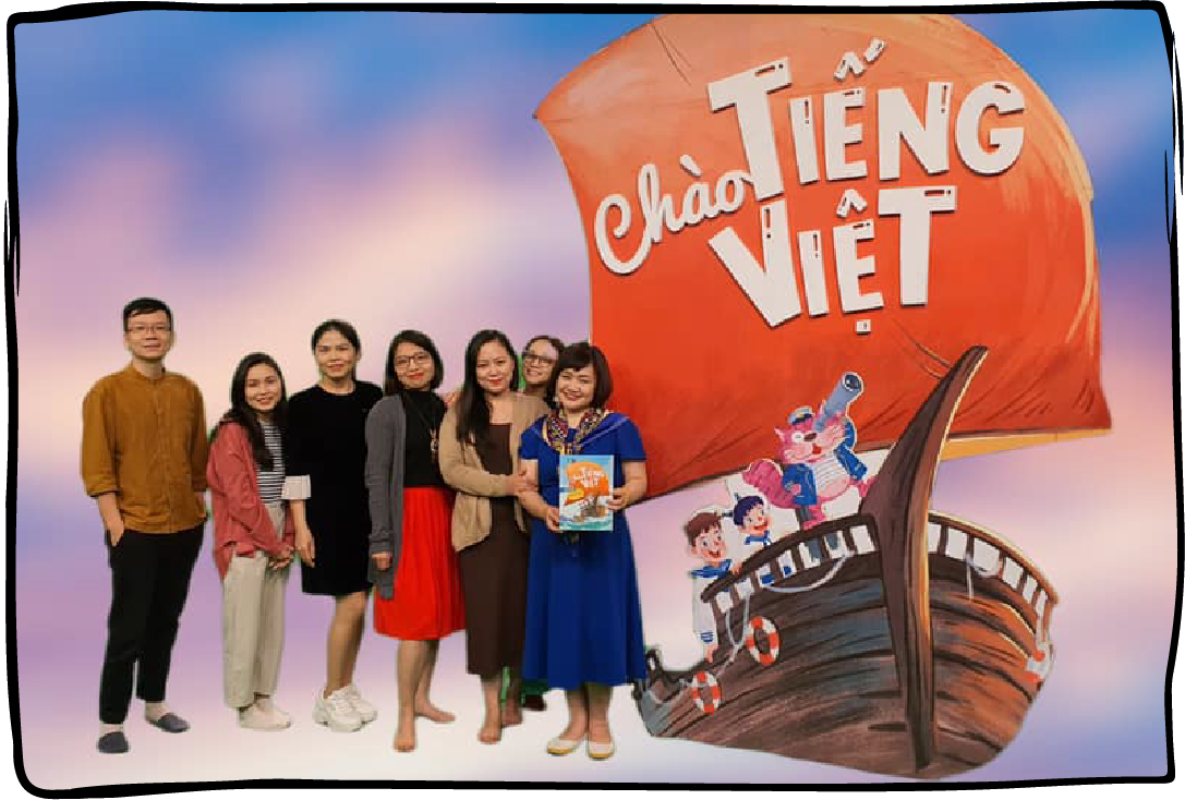 Chương trình mới trên VTV4 - Chào Tiếng Việt: Cuốn sách giáo khoa bằng hình ảnh đưa tiếng Việt đến gần hơn với các em nhỏ Việt Nam trên Thế giới - Ảnh 7.