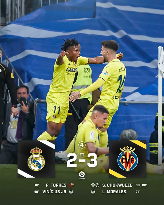 Vòng 28 La Liga: Villarreal ngược dòng ngoạn mục trước Real Madrid - Ảnh 2.