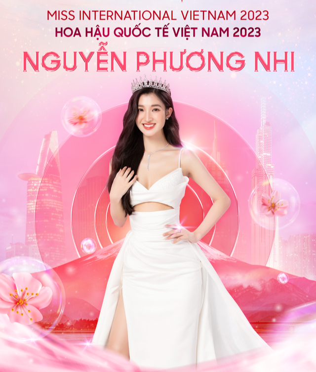 Á hậu Phương Nhi đại diện Việt Nam thi Miss International 2023 - Ảnh 1.