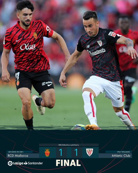 Mallorca chia điểm với Athletic Bilbao trên sân nhà - Ảnh 1.