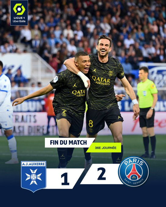 Mbappe lập cú đúp sau 8 phút, PSG áp sát ngôi vô địch Ligue 1 - Ảnh 1.