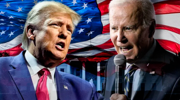 Ông Donald Trump dẫn trước Tổng thống Biden trong cuộc thăm dò dân ý - Ảnh 1.