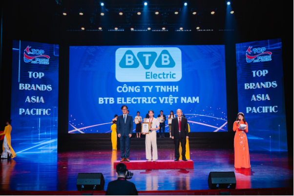 BTB Electric Việt Nam - Top 30 Thương hiệu hàng đầu châu Á Thái Bình Dương 2023 - Ảnh 2.