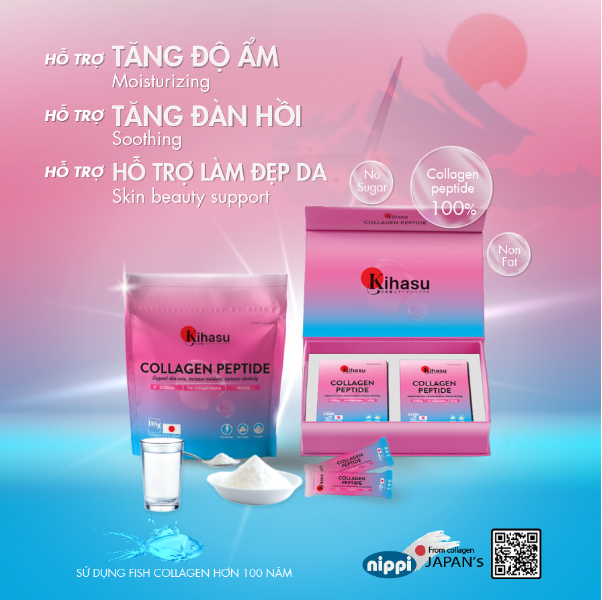 Thực phẩm BVSK Kihasu Collagen: Xu hướng mới cho làn da từ Nhật Bản - Ảnh 2.