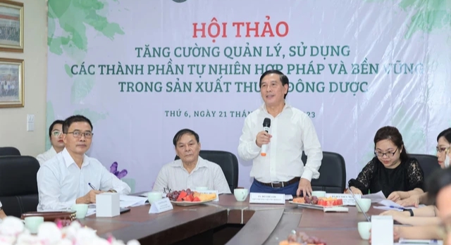 Cam kết không sử dụng dược liệu có nguồn gốc từ động vật hoang dã trái pháp luật - Ảnh 3.