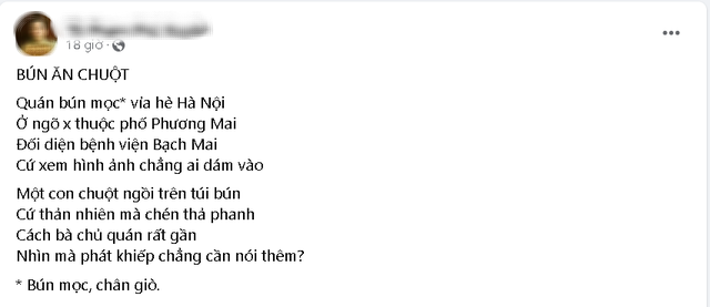 Xử phạt, dừng hoạt động quán ăn có chuột ngồi chễm trệ trên túi bún - Ảnh 5. Xử phạt, dừng hoạt động quán ăn có chuột ngồi chễm trệ trên túi bún - Ảnh 5.