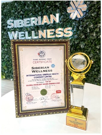 Siberian Wellness lập hat-trick tại lễ vinh danh Thương hiệu xuất sắc toàn cầu 2023 - Ảnh 1.