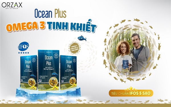 Omega 3 Ocean Plus - Dưỡng chất vàng bảo vệ sức khỏe người cao tuổi - Ảnh 1.