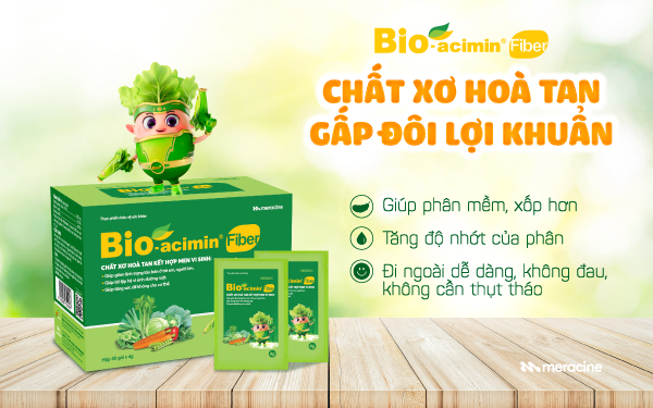 Sử dụng Bio-acimin Fiber giúp cải thiện táo bón nhanh, an toàn - Ảnh 2.