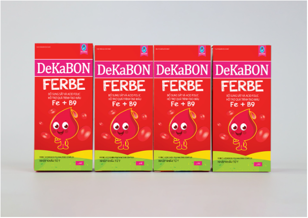 Dekabon Fe - Sản phẩm vàng bổ sung sắt cho trẻ nhỏ - Ảnh 4.