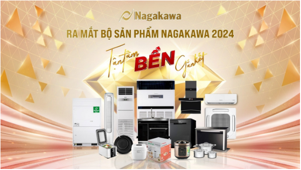 Ấn định ngày ra mắt Bộ sản phẩm Nagakawa 2024 - Ảnh 1.