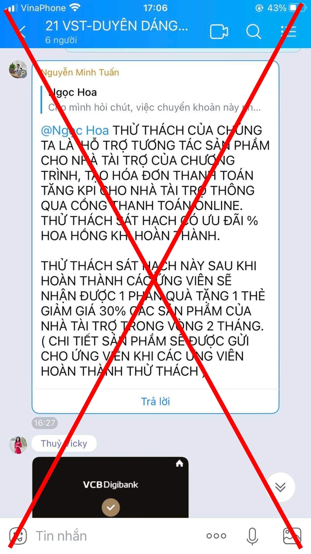 Liên tiếp xuất hiện chiêu trò lừa đảo, mạo danh VTV - Ảnh 5.