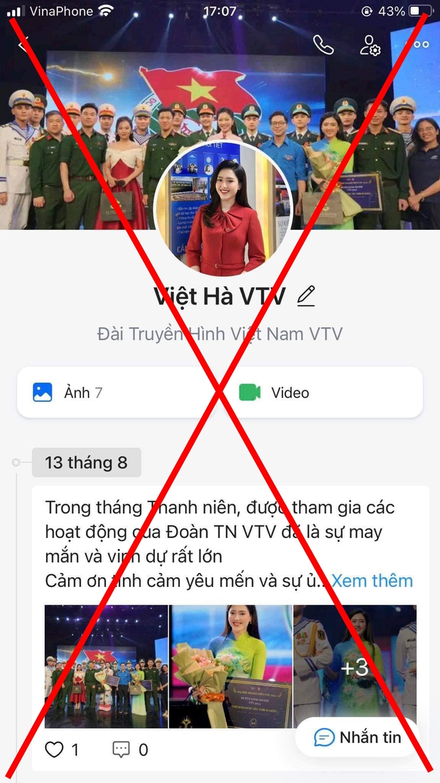 Liên tiếp xuất hiện chiêu trò lừa đảo, mạo danh VTV - Ảnh 3.