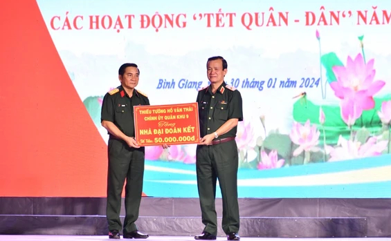 Tết Quân - Dân 2024: Xây dựng 137 căn nhà cho người dân khó khăn tại Kiên Giang - Ảnh 5.