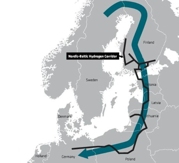 EU triển khai nghiên cứu tuyến đường ống dẫn hydro Bắc Âu - Ảnh 1.