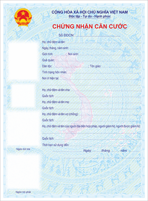 Đề xuất mẫu thẻ căn cước và mẫu giấy chứng nhận căn cước cho công dân từ 0 - 6 tuổi  - Ảnh 3.